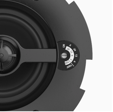 AUDAC CALI424/W, двухполосная встраиваемая акустическая система